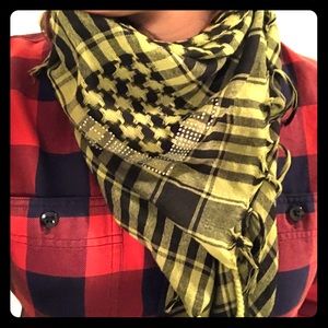 Middle eastern scarf with sparkles